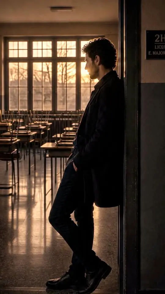 Claudio nell'aula vuota